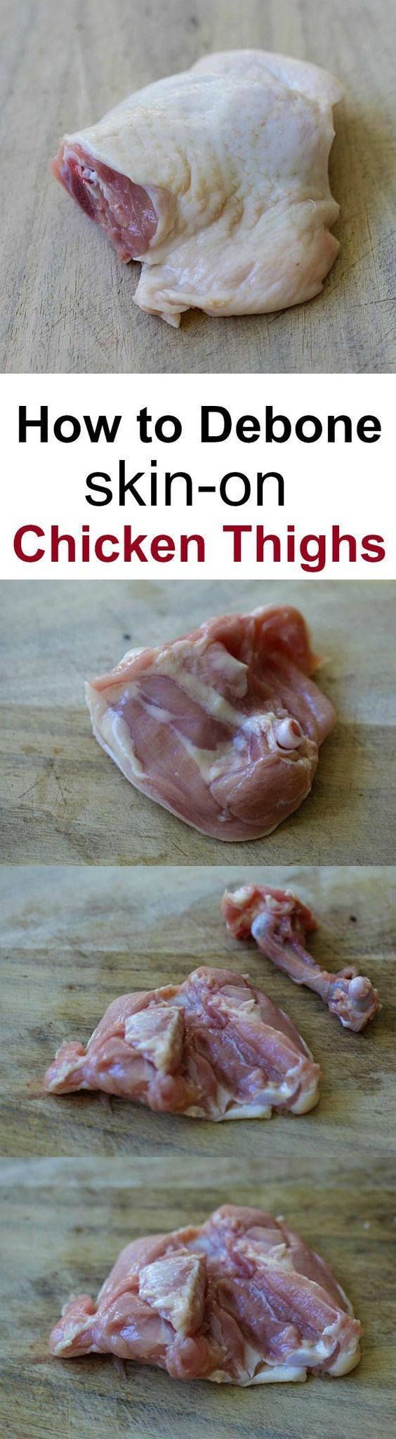 How To Debone Chicken Thighs
 How to Debone Chicken Thighs