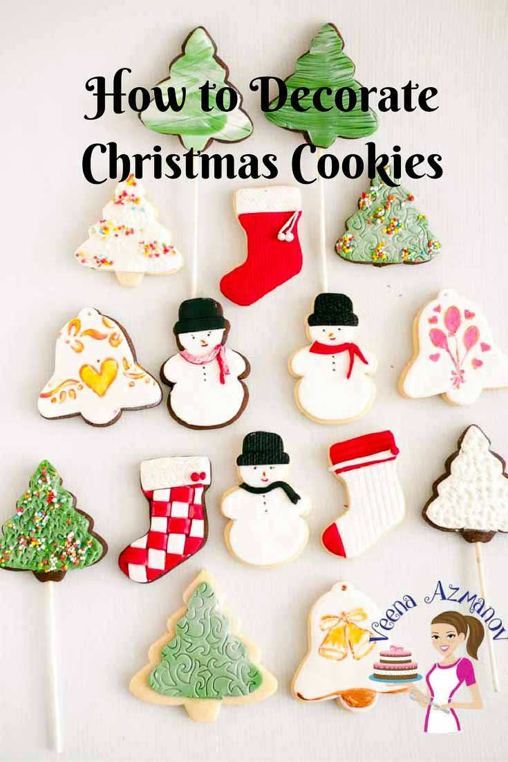 How To Decorate Christmas Cookies
 Christmas Cookie Decorating with Fondant Tutorial Video
