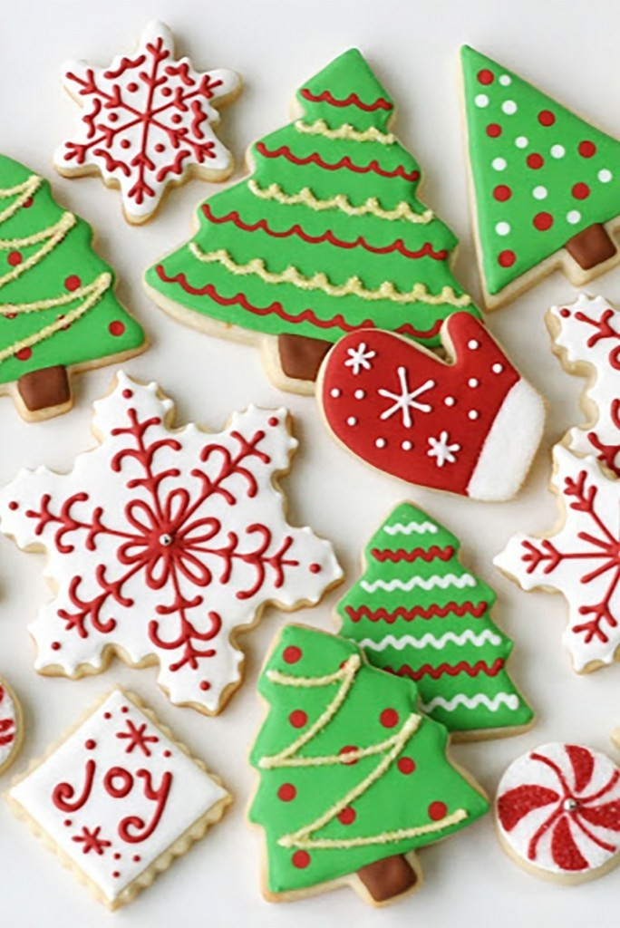 How To Decorate Christmas Cookies
 Decorated Christmas Cookies