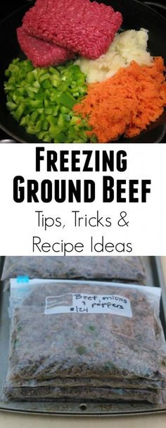 How To Defrost Ground Beef
 1000 images about Food Freezer Cooking OAMC on