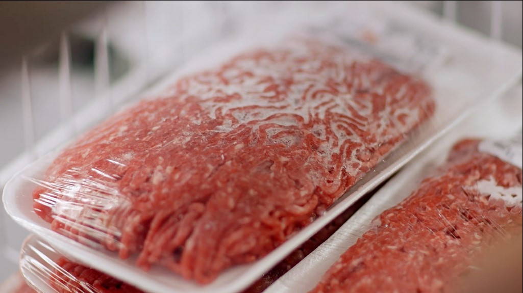 quickly defrost ground beef