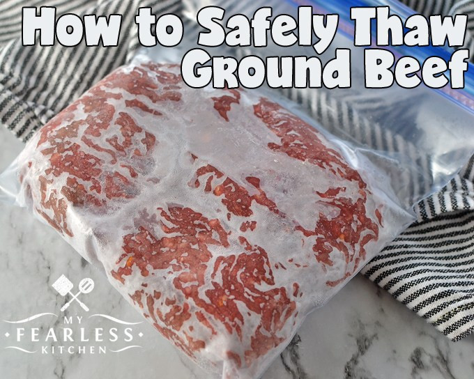 How To Defrost Ground Beef Fast
 How to Safely Thaw Ground Beef My Fearless Kitchen