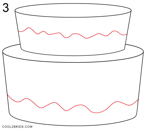 How To Draw A Birthday Cake
 How to Draw a Birthday Cake Step by Step