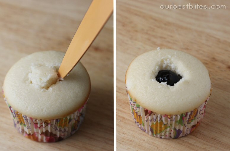 How To Fill Cupcakes
 How to Fill a Cupcake & Lemon Blueberry Cakes Our Best