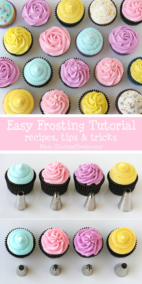 How To Frost Cupcakes
 Cupcake Basics How to Frost Cupcakes – Glorious Treats