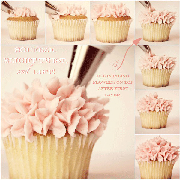 How To Frost Cupcakes
 Frosting Cupcakes 201 The Ruffle Flower Pile Up Method