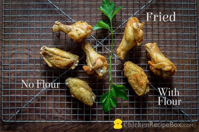 How To Fry Chicken Wings Without Flour
 How Cook Crispy Chicken Buffalo Wings Bake Fry Pre