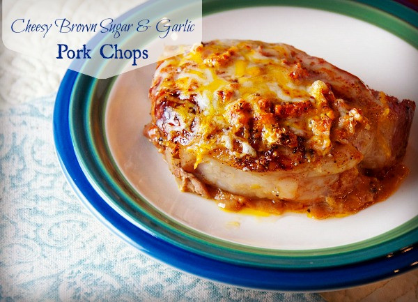 How To Fry Pork Chops Without Flour
 Cheesy Garlic and Brown Sugar Pork Chops Beyer Beware