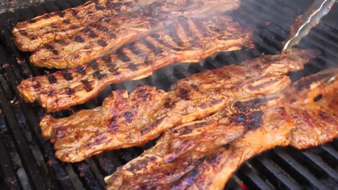 How To Grill Beef Ribs
 Korean Style Beef Short Ribs Grilled Flanken Style Beef