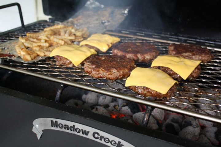 How To Grill Hamburgers
 How to Grill Hamburgers and Fries on a Charcoal Grill