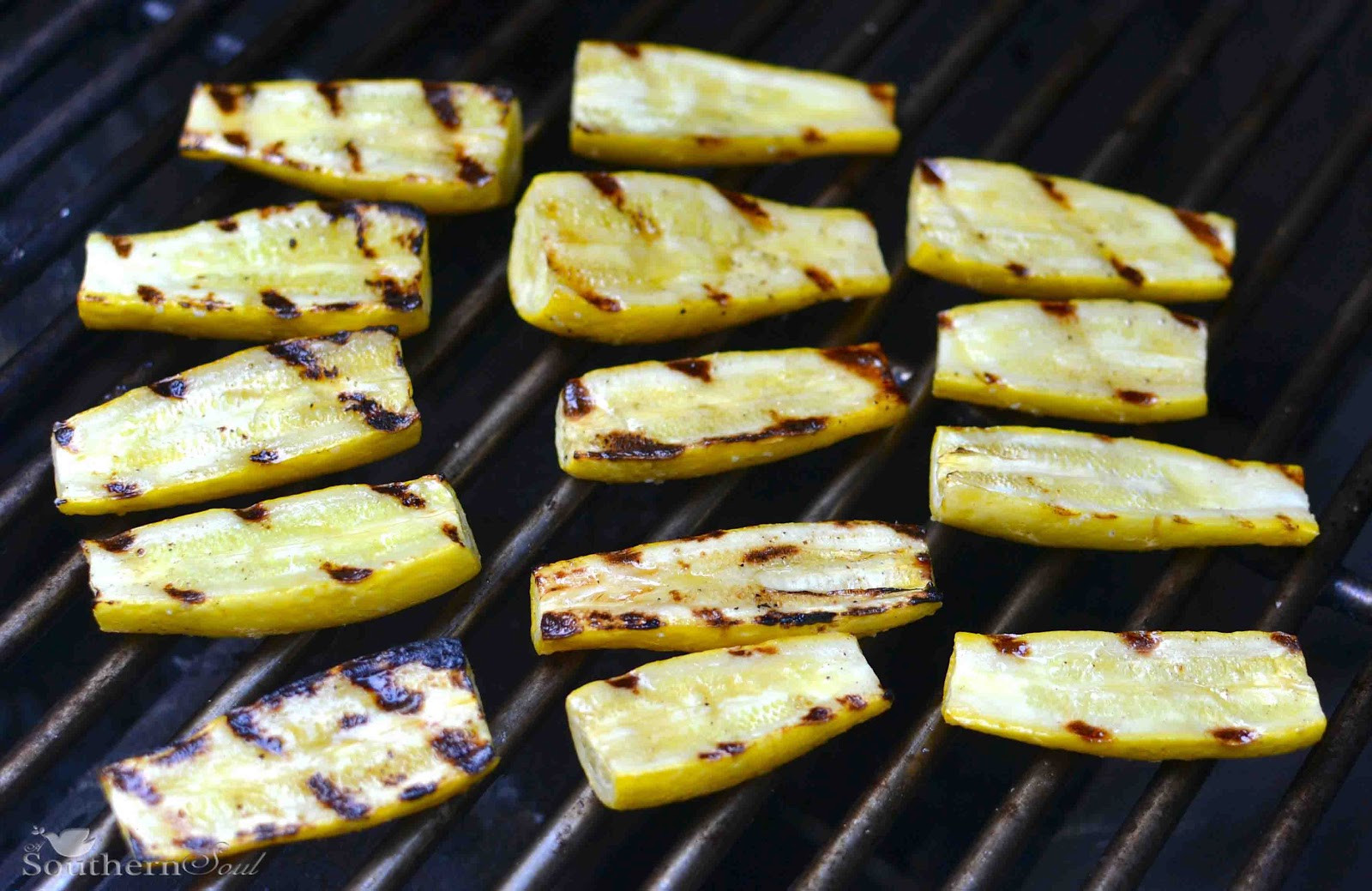 How To Grill Squash
 Grilled Yellow Squash with Lemon & Chive Vinaigrette A