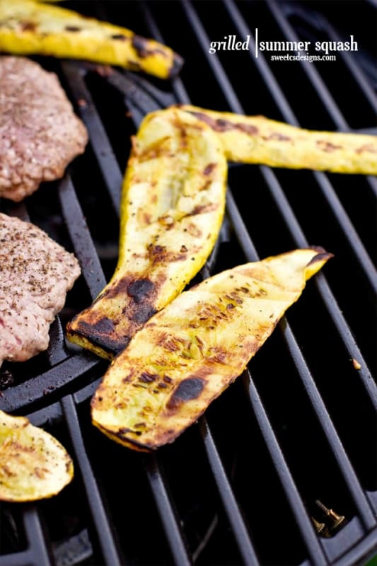 How To Grill Squash
 Easy Grilled Yellow Squash Sweet Cs Designs