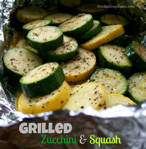 How To Grill Squash
 Grilled Zucchini and Squash