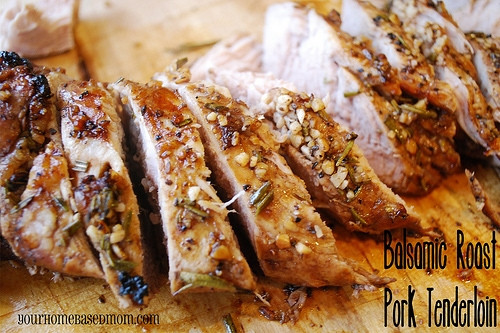 How To Keep Pork Loin From Drying Out
 Balsamic Roast Pork Tenderloin your homebased mom