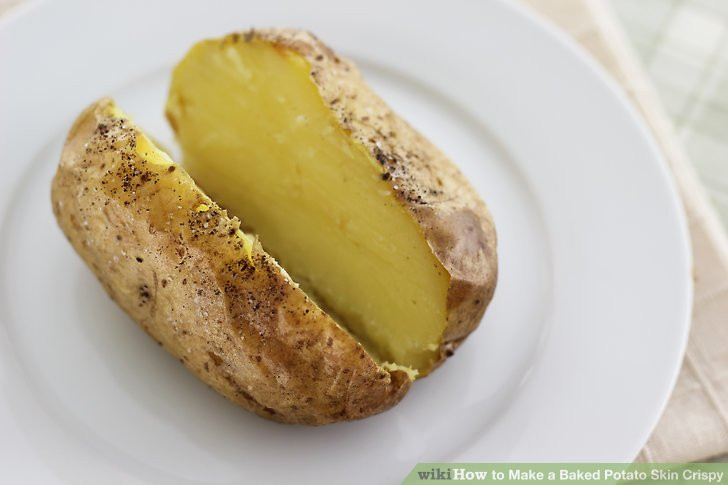 How To Make A Baked Potato
 How to Make a Baked Potato Skin Crispy 5 Steps with