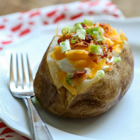 How To Make A Baked Potato
 How to Make Crockpot Baked Potatoes Our Best Bites