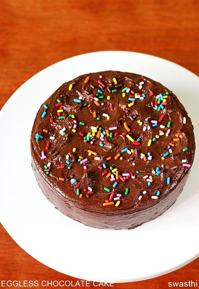 How To Make A Chocolate Cake
 Eggless chocolate cake recipe