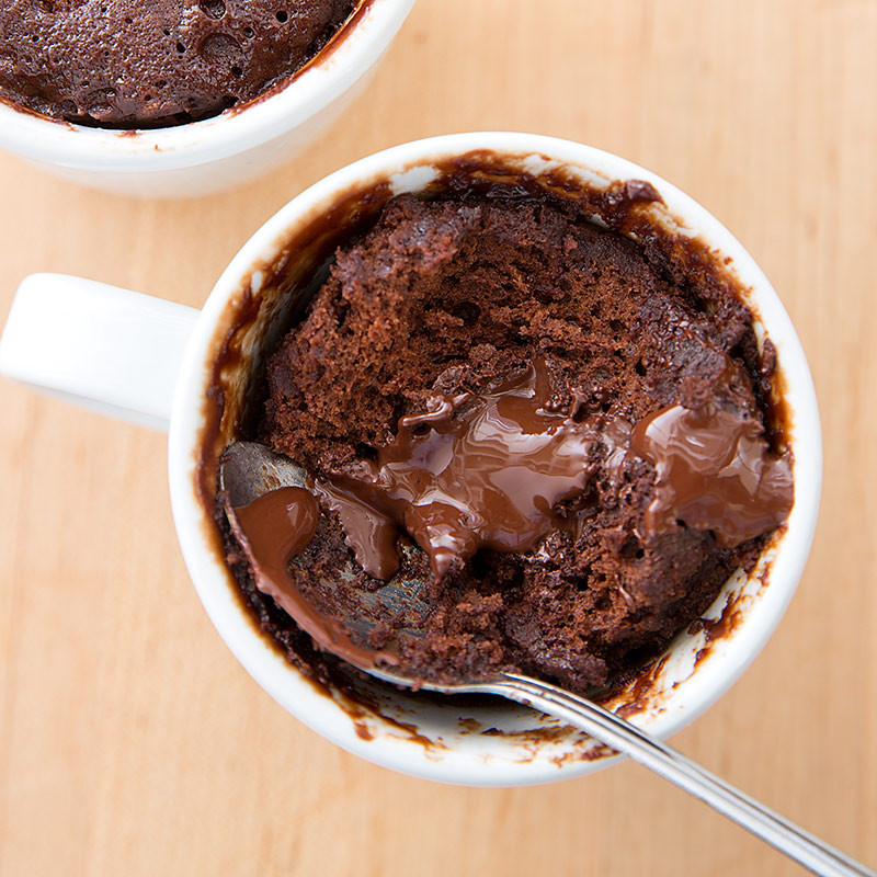 How To Make A Mug Cake
 Coffee Mug Molten Chocolate Cake for Two