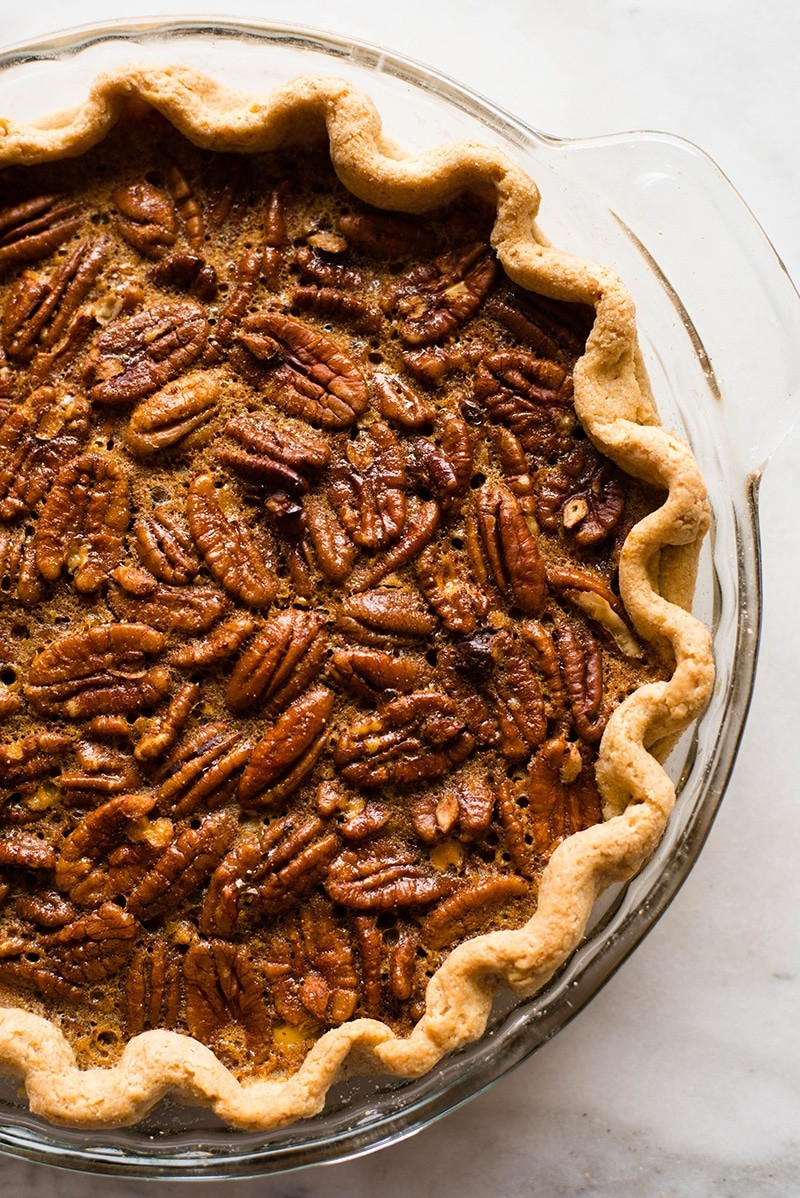 How To Make A Pecan Pie
 Healthy Pecan Pie Without Corn Syrup • A Sweet Pea Chef