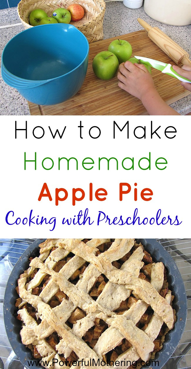 How To Make An Apple Pie
 How to Make Homemade Apple Pie Cooking with Preschoolers