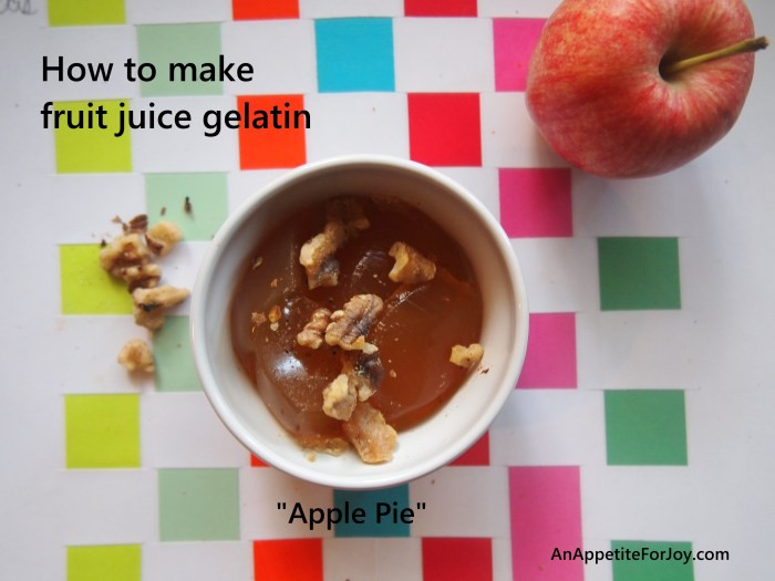 How To Make Apple Pie Drink
 How To Make Homemade Fruit Juice Gelatin and a recipe for