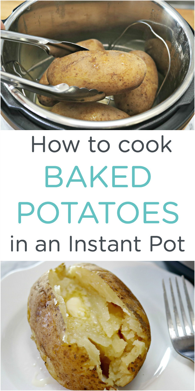 How To Make Baked Potato In Microwave
 How to Cook Easy Instant Pot Baked Potatoes