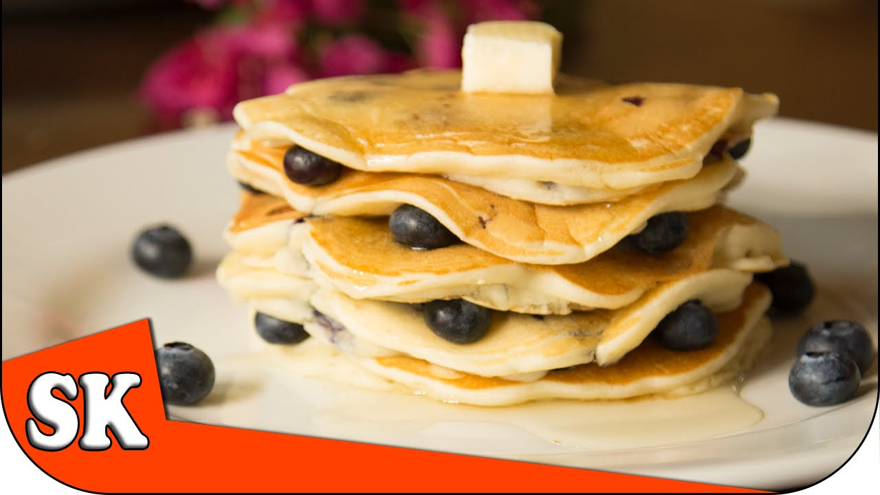 How To Make Blueberry Pancakes
 How to make Blueberry Pancakes Steve s Kitchen