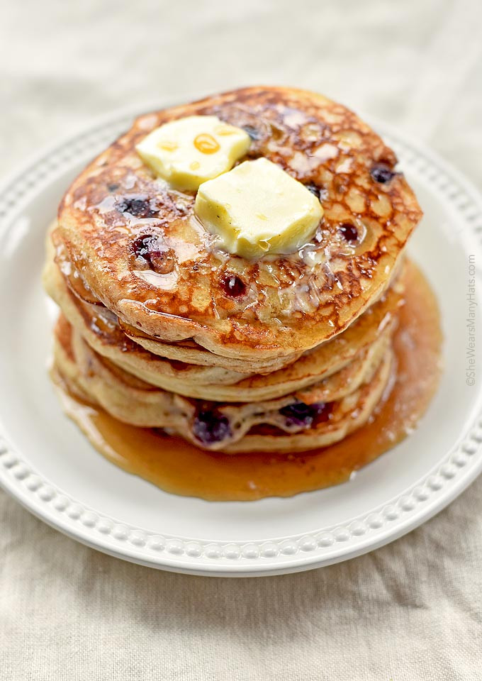 How To Make Blueberry Pancakes
 Yogurt Blueberry Pancakes Recipe