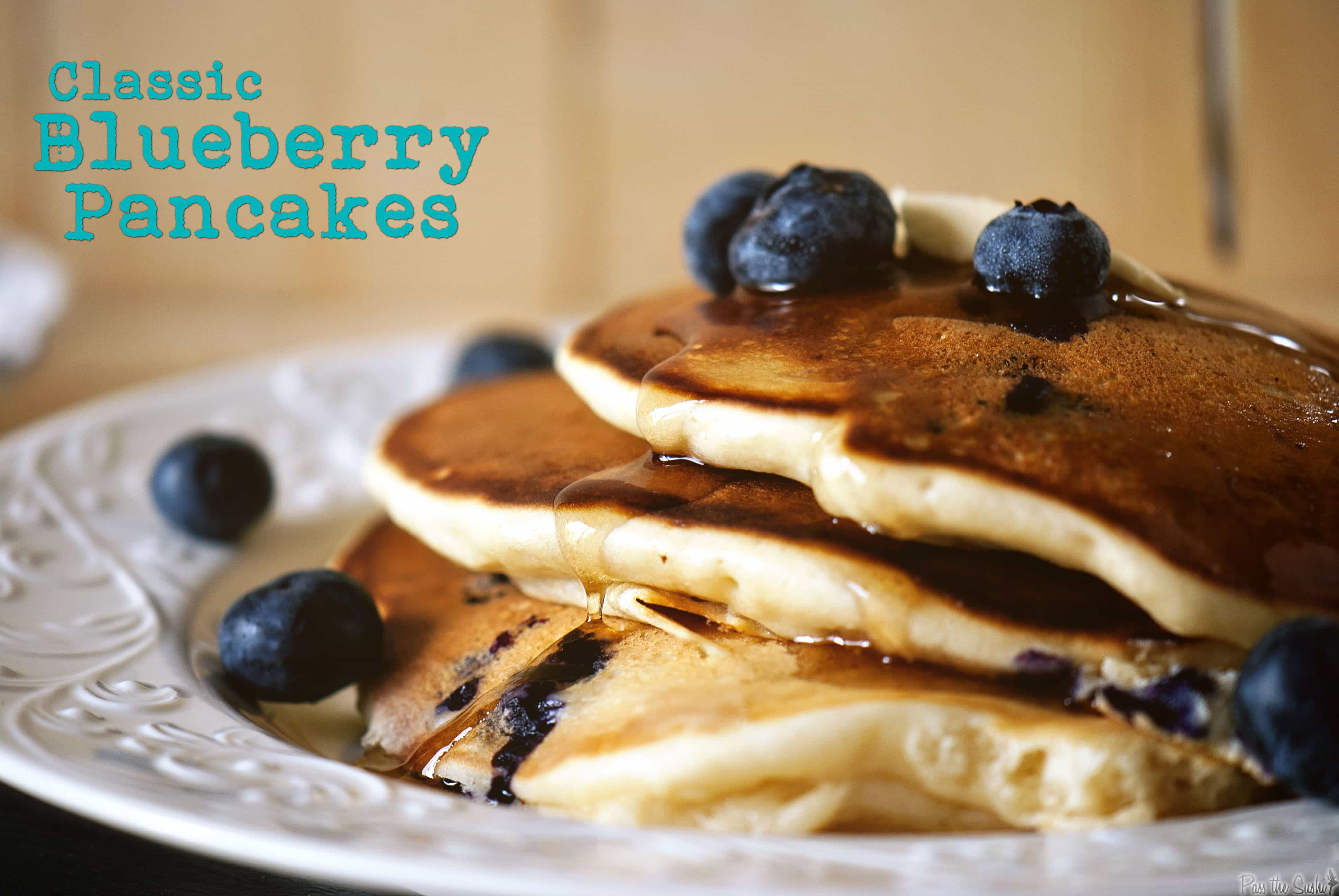 How To Make Blueberry Pancakes
 Classic Blueberry Pancakes Rachel Cooks