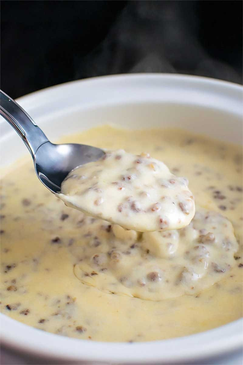 How To Make Breakfast Gravy
 Homestyle Sausage Gravy Homemade Hooplah