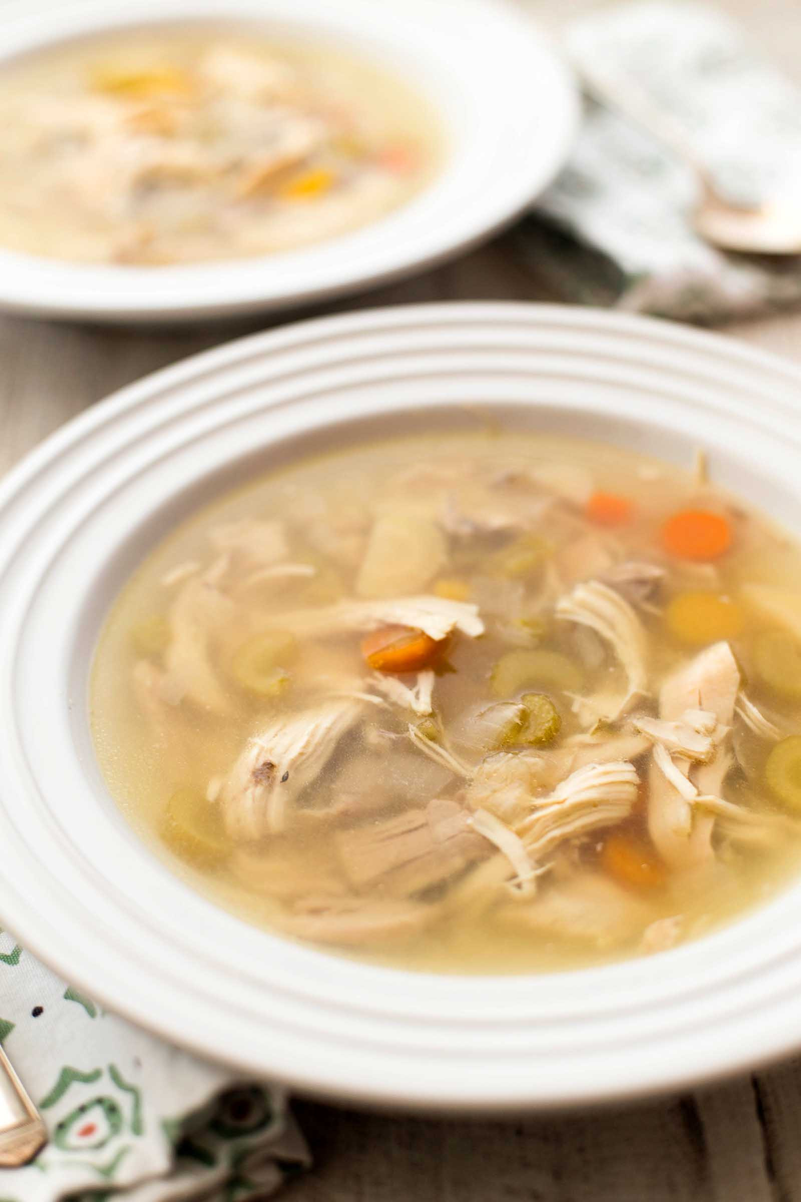 How To Make Chicken Soup
 How to Make Chicken Soup in the Pressure Cooker Recipe