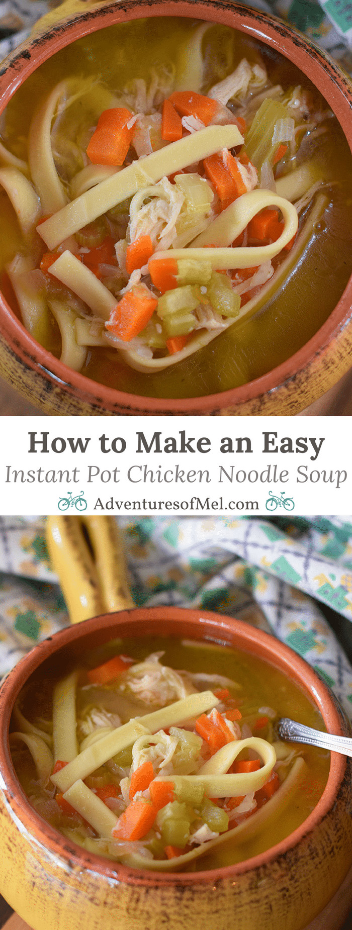 How To Make Chicken Soup
 How to Make an Easy Instant Pot Chicken Noodle Soup