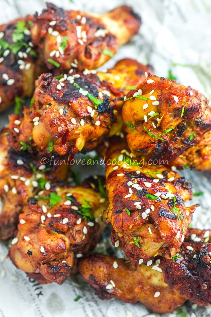 How To Make Chicken Wings In The Oven
 How to make Chicken Wings in Oven with Honey Mustard sauce