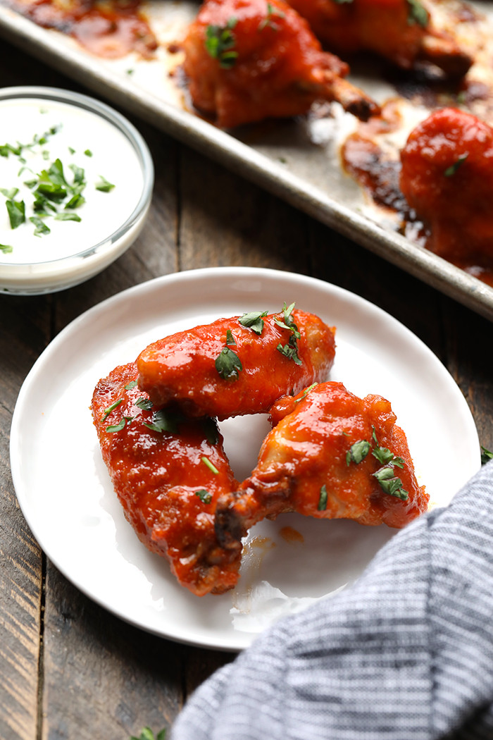 How To Make Chicken Wings
 VIDEO How to Make Healthy Baked Buffalo Chicken Wings