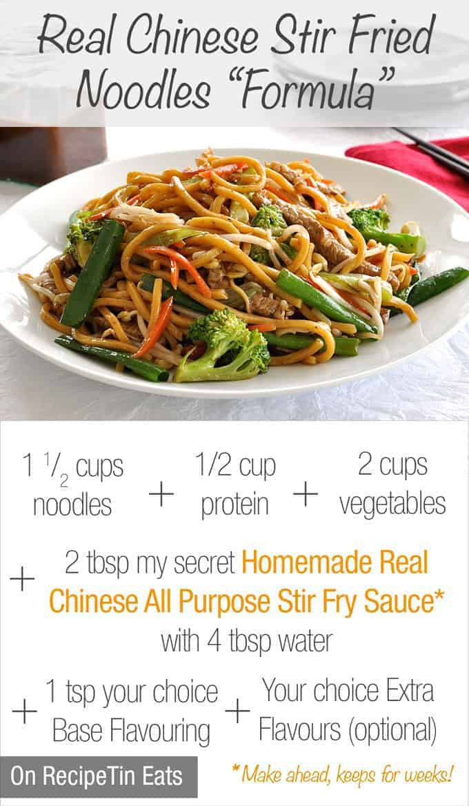 How To Make Chinese Noodles
 Real Chinese All Purpose Stir Fry Sauce