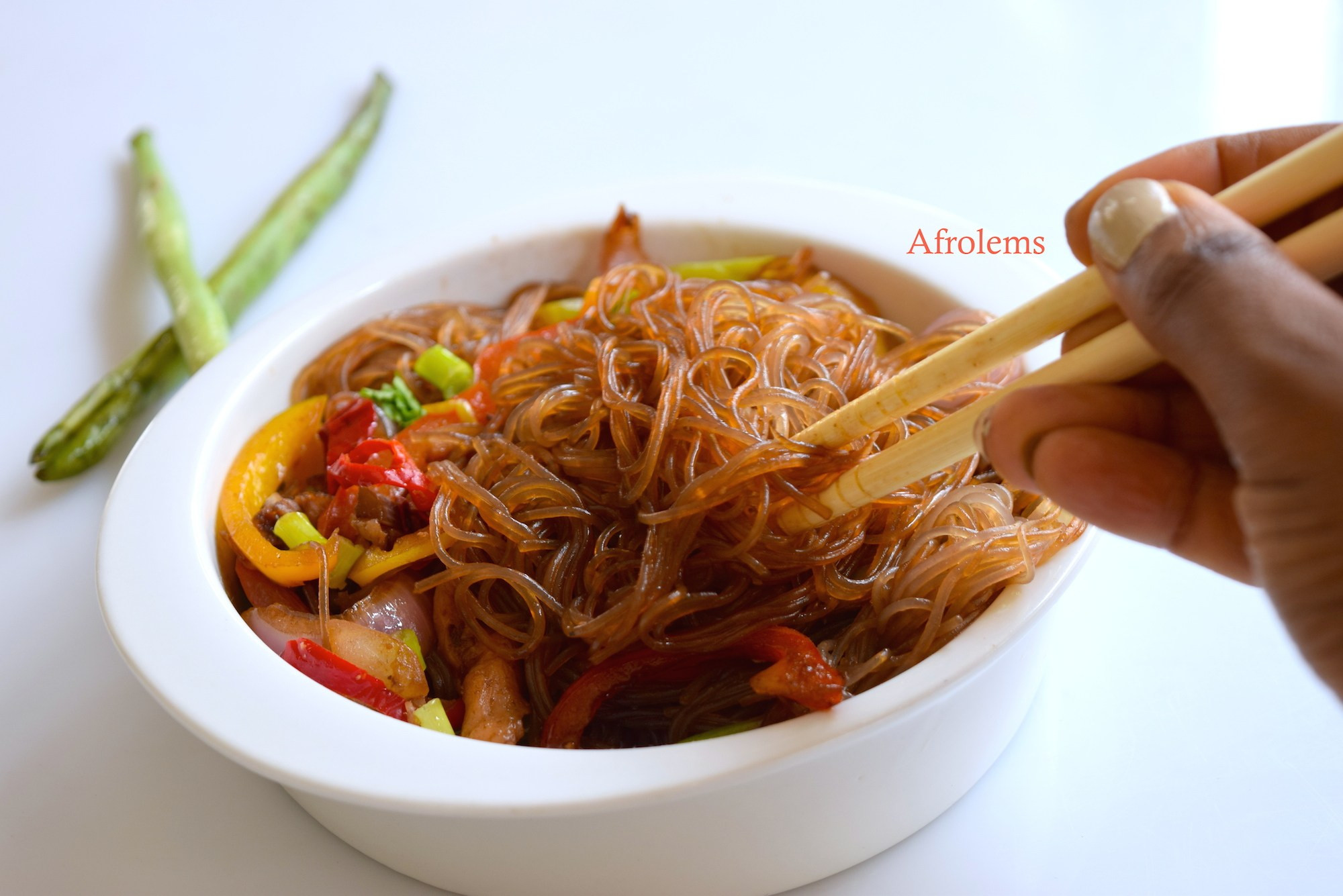 How To Make Chinese Noodles
 Stir Fried Noodles with Chicken Afrolems Nigerian Food Blog