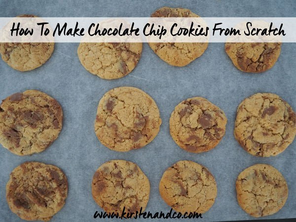 How To Make Chocolate Chip Cookies From Scratch
 How To Make Chocolate Chip Cookies From Scratch