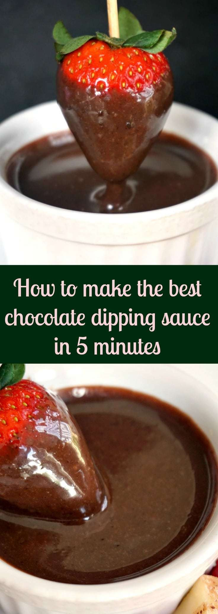 How To Make Chocolate Sauce
 How to make chocolate dipping sauce in 5 minutes