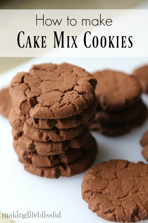 How To Make Cookies From Cake Mix
 Easy Ice Cream Sandwiches and Cake Mix Cookies recipe