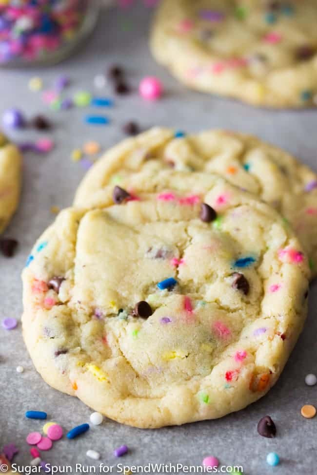 How To Make Cookies From Cake Mix
 Cake Mix Cookies Made with Yellow Cake Mix Spend with