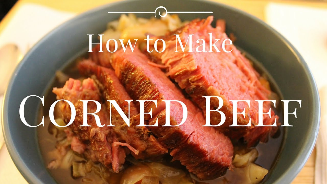 How To Make Corned Beef Brisket
 How to Make Corned Beef Brisket Braised in Guinness