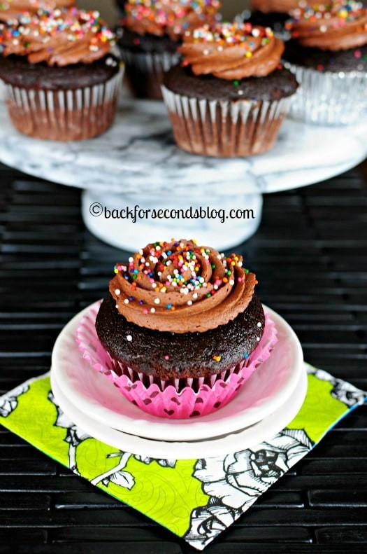 How To Make Cupcakes From Scratch
 Chocolate Cupcakes with Chocolate Frosting Back for Seconds