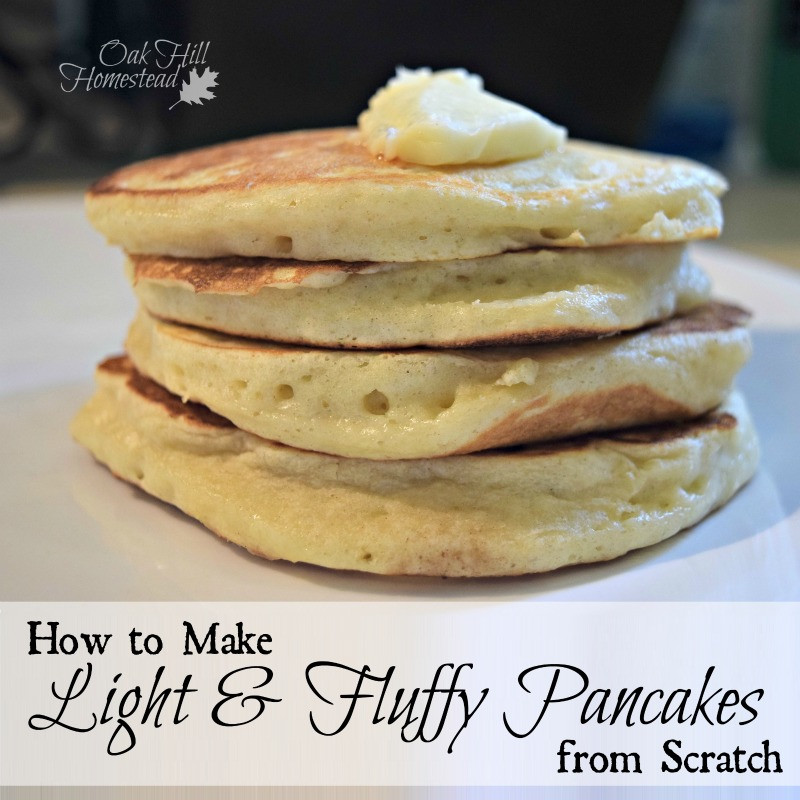 How To Make Fluffy Pancakes From A Box
 How to Make Light and Fluffy Pancakes from Scratch Oak