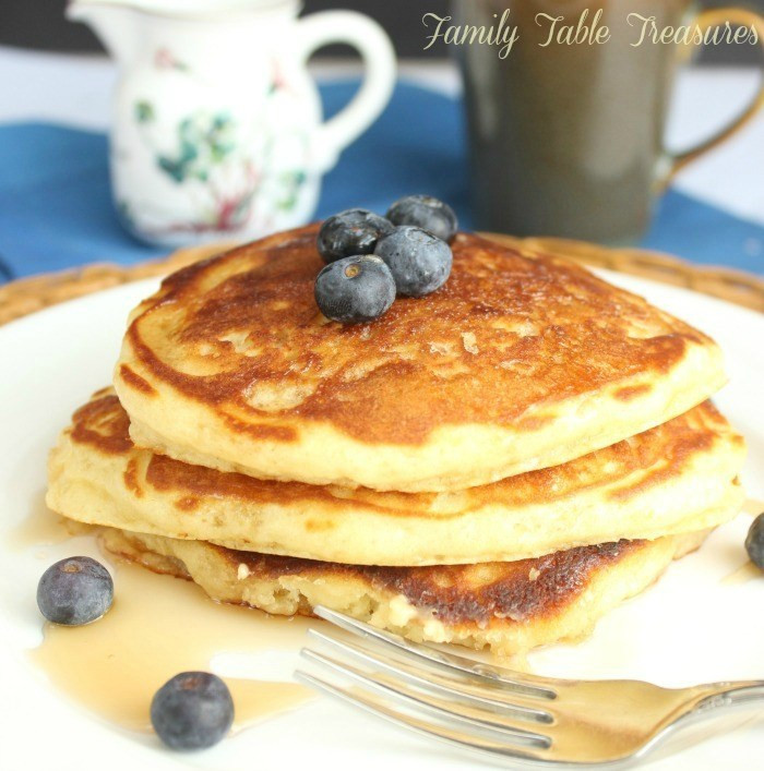 How To Make Fluffy Pancakes From A Box
 Easy Fluffy Pancake Recipe from Scratch Family Table