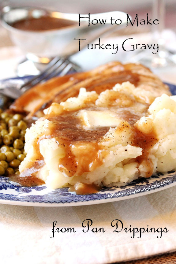 How To Make Gravy From Turkey Drippings
 how to make gravy from turkey drippings