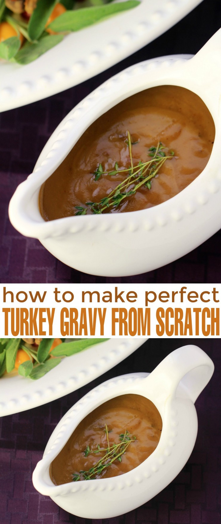 How To Make Gravy From Turkey Drippings
 How to Make Perfect Turkey Gravy from Scratch Life Love Liz