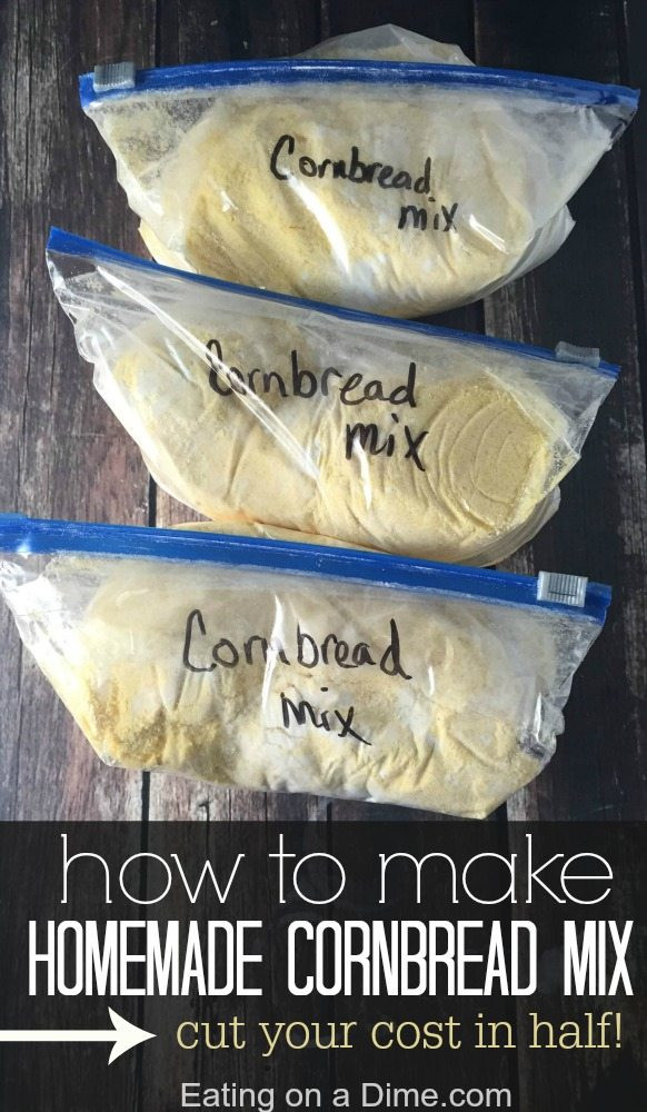 How To Make Homemade Cornbread
 How to Make Homemade Cornbread Mix Eating on a Dime