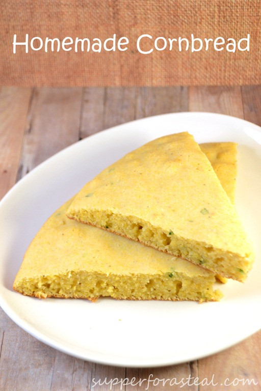 How To Make Homemade Cornbread
 Easy Side Homemade Cornbread Supper for a Steal