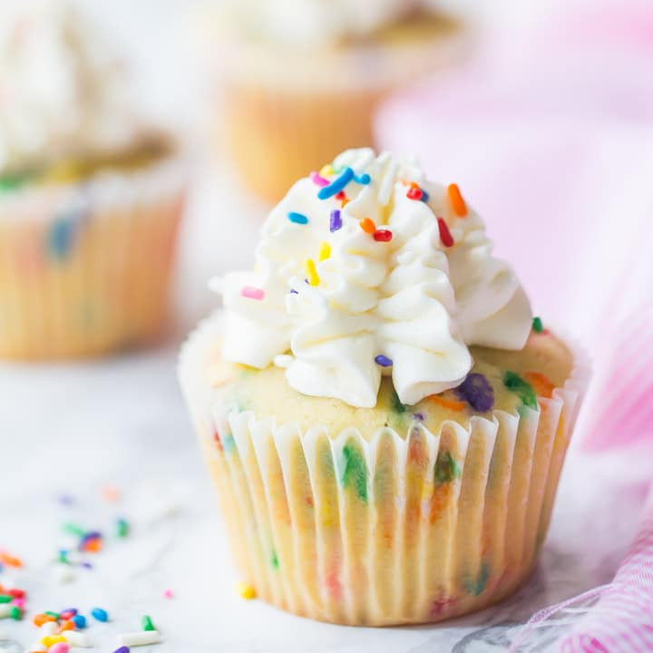 How To Make Homemade Cupcakes
 Homemade Funfetti Cupcakes moist & easy to make Baking a