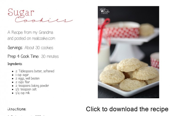 How To Make Homemade Sugar Cookies
 Sugar Cookies An Old Fashioned Recipe